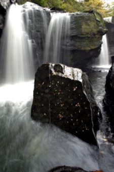 The falls and waters of the River Dulais are used to make environmentally-friendly electricity