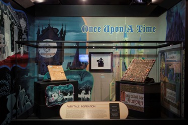 Prop storybooks used in the opening scenes of animated Disney classics Cinderalla and Sleeping Beauty