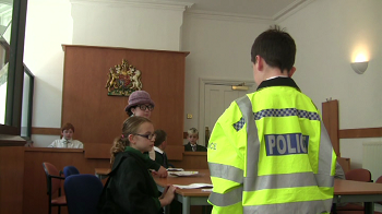 Youngsters learn about the consequences of crime