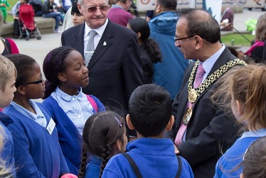 Peacemakers meet the Lord Mayor