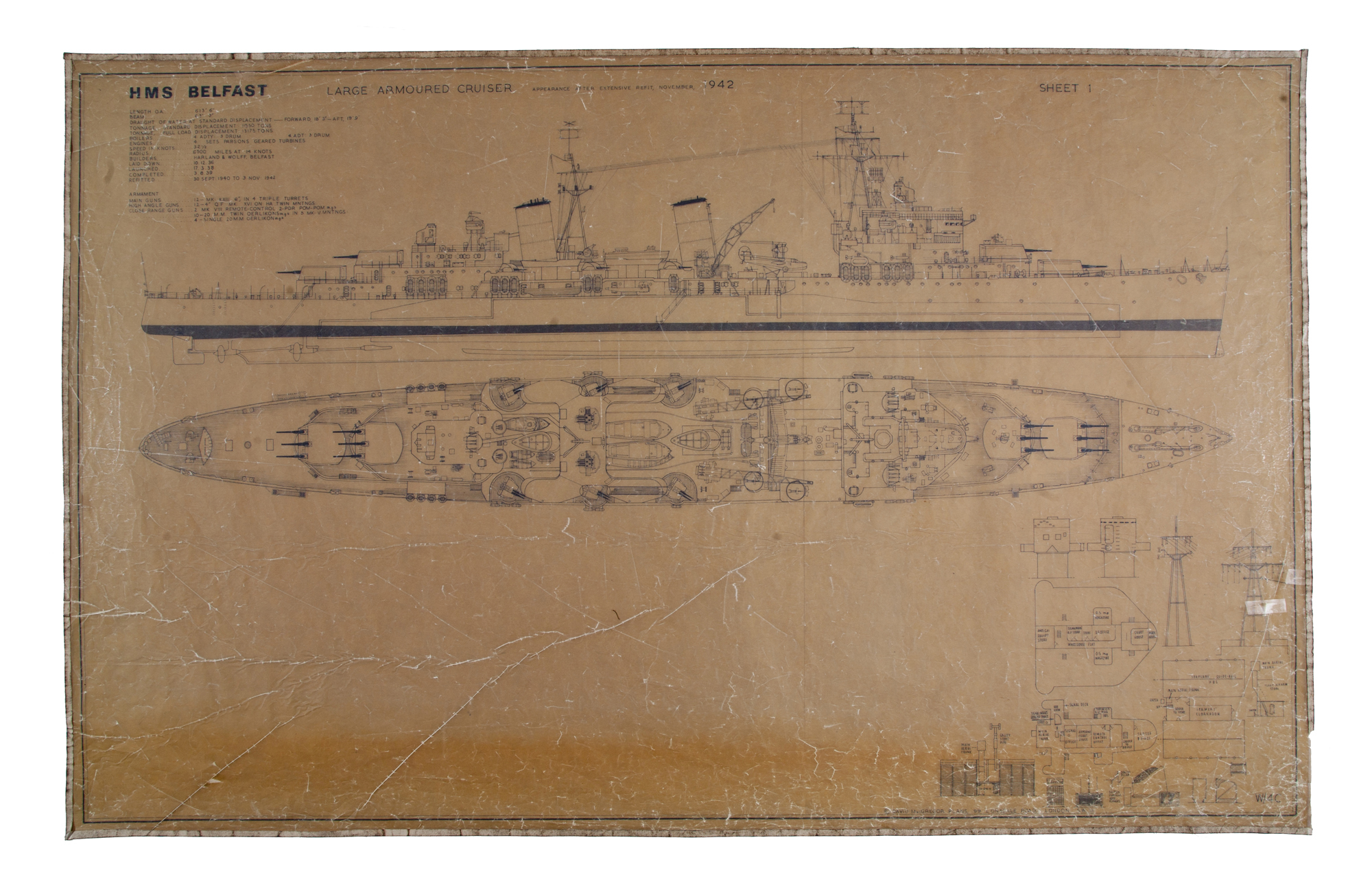 ship plan scanning at brunel’s ss great britain - museums