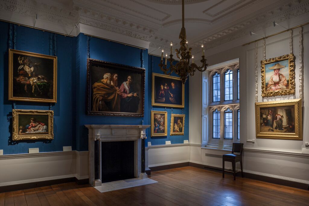Historic apartments at Hampton Court transformed into art gallery by