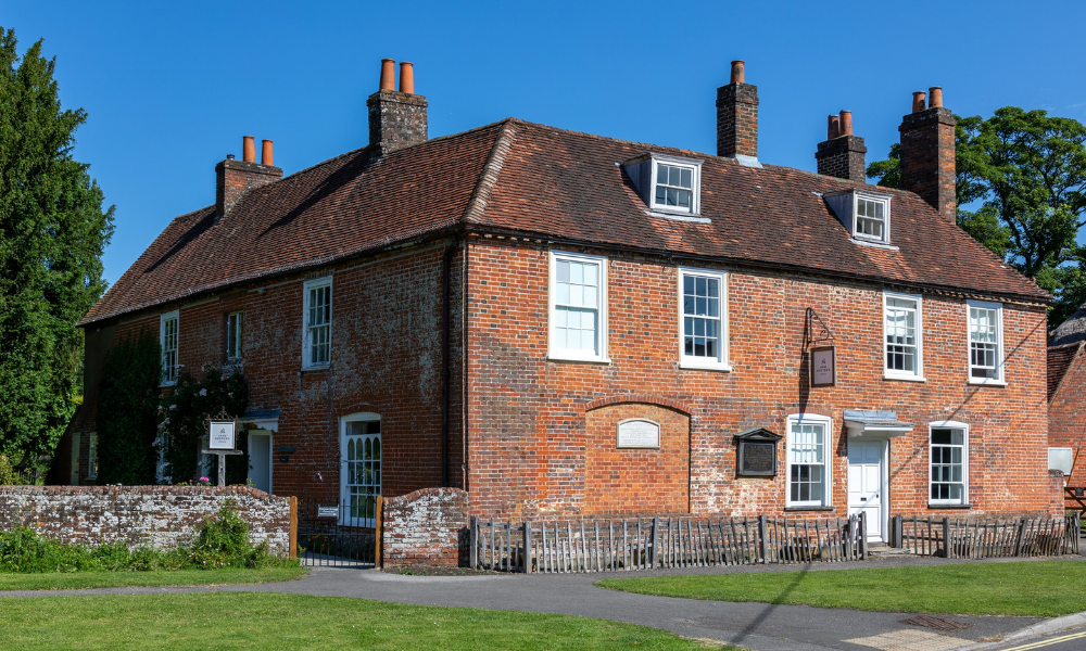 The exterior of Jane Austen's House