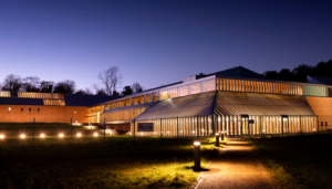 Exterior The Burrell Collection at night
