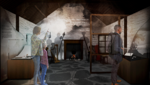 Artist’s Impression of the updated Glencoe Folk Museum (Mather & Co)