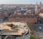 The view into across York from the top of the tower © Dirk Lindner