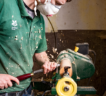 Wood craftsmen in the workshop at Hughenden, Buckinghamshire National Trust Images - Mark Saunders