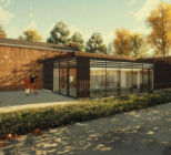 An artist impression of the new pavilion (Wigan Council)