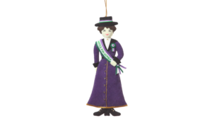 Suffragette tree decoration (People's History Museum)