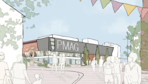 An artist's impression of the PMAG redevelopment