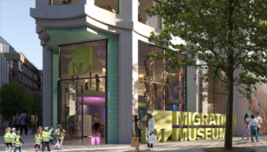A visualisation of the new Migration Museum