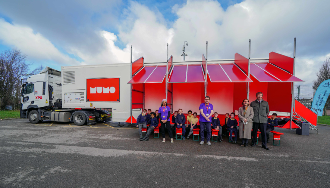 The Art Explora Mobile Museum in collaboration with Tate and Mumo (Peter Byrne PA Wire)