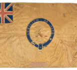Captain Kellett’s sledge flag (National Museum of the Royal Navy)