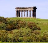 Penshaw Monument in Sunderland, Tyne and Wear. View from Herrington Country Park