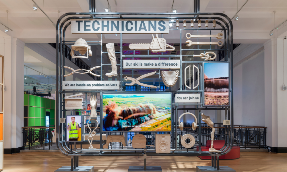 Entrance display in Technicians The David Sainsbury Gallery © Science Museum Group